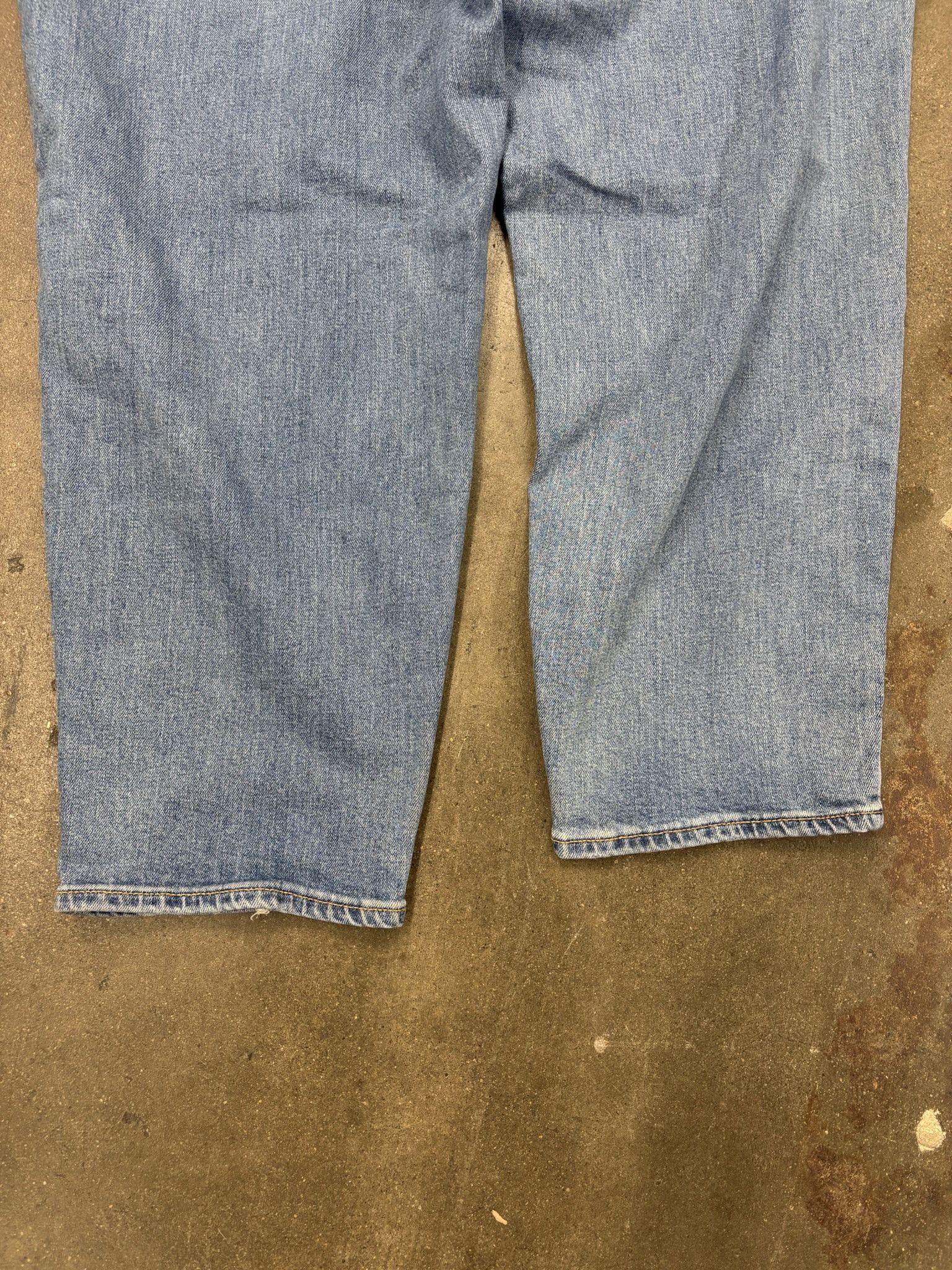 Wrangler Vintage Light Wash Denim Old Navy Bootcut Jeans Size US 44 / EU 60 - 6 Thumbnail
