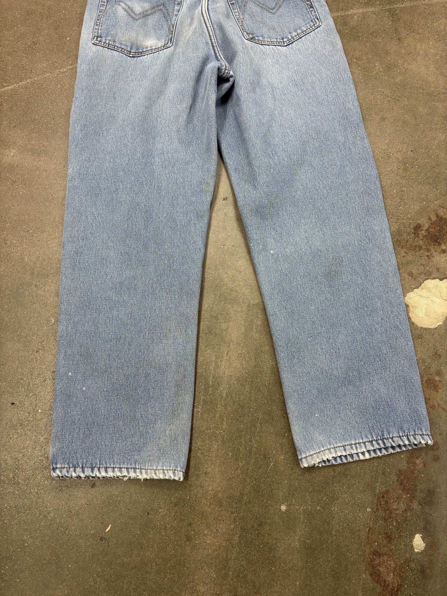 Wrangler Vintage Light Wash Denim Old Mill Insulated Jeans Size US 34 / EU 50 - 6 Thumbnail