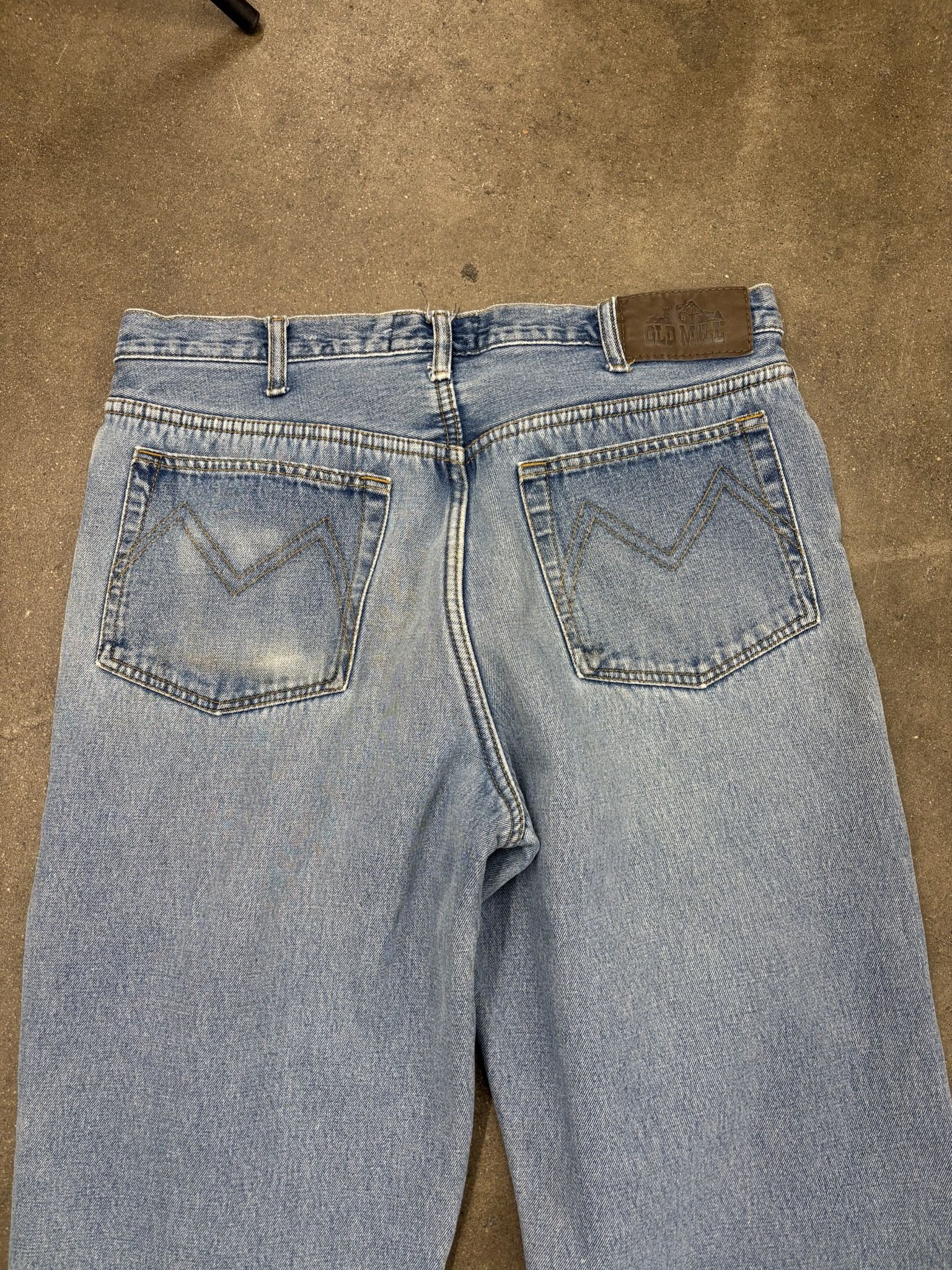 Wrangler Vintage Light Wash Denim Old Mill Insulated Jeans Size US 34 / EU 50 - 5 Thumbnail