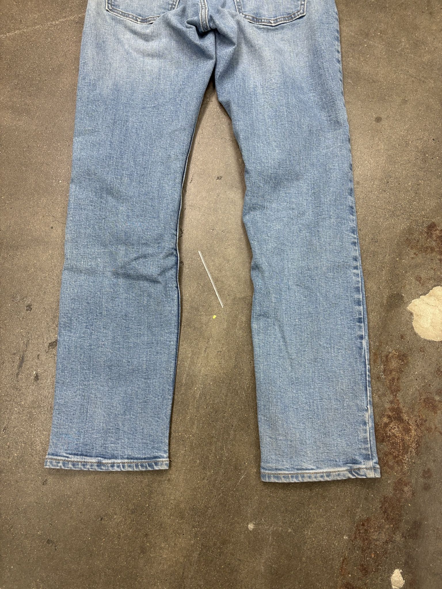 Wrangler Vintage Light Wash Denim Old Navy Slim Jeans Size US 30 / EU 46 - 6 Thumbnail