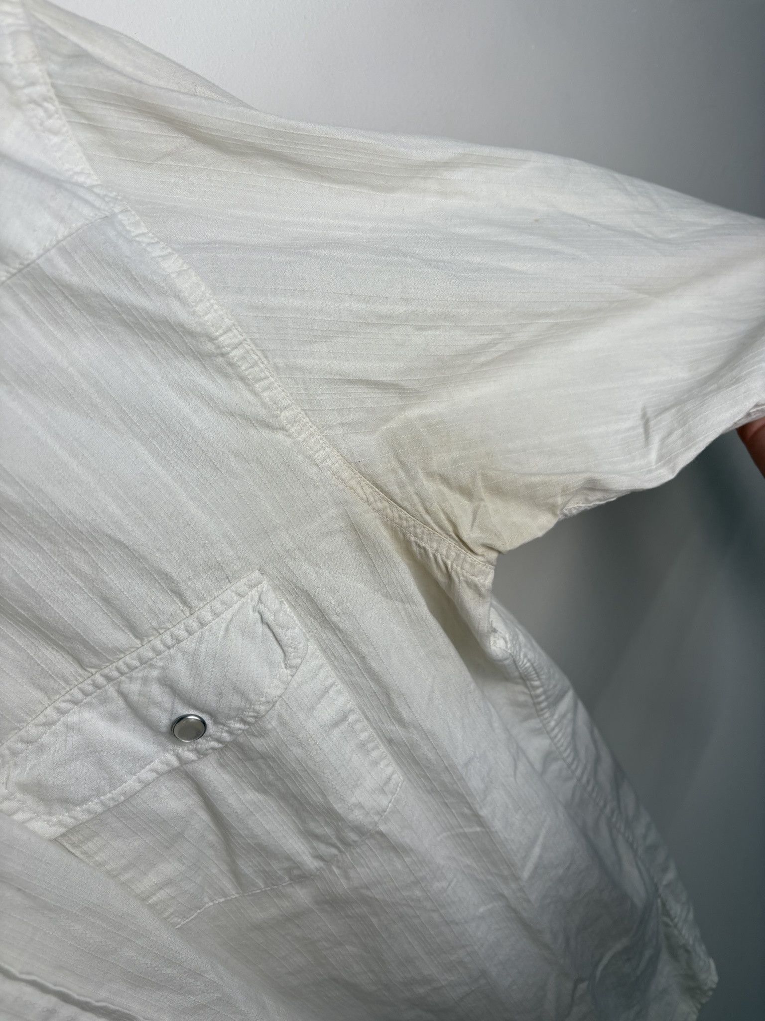 Aeropostale × Polo Ralph Lauren × Vintage Vintage Y2K Aeropostale Plain Collared Button Up Shirt Size L Size US L / EU 52-54 / 3 - 2 Thumbnail