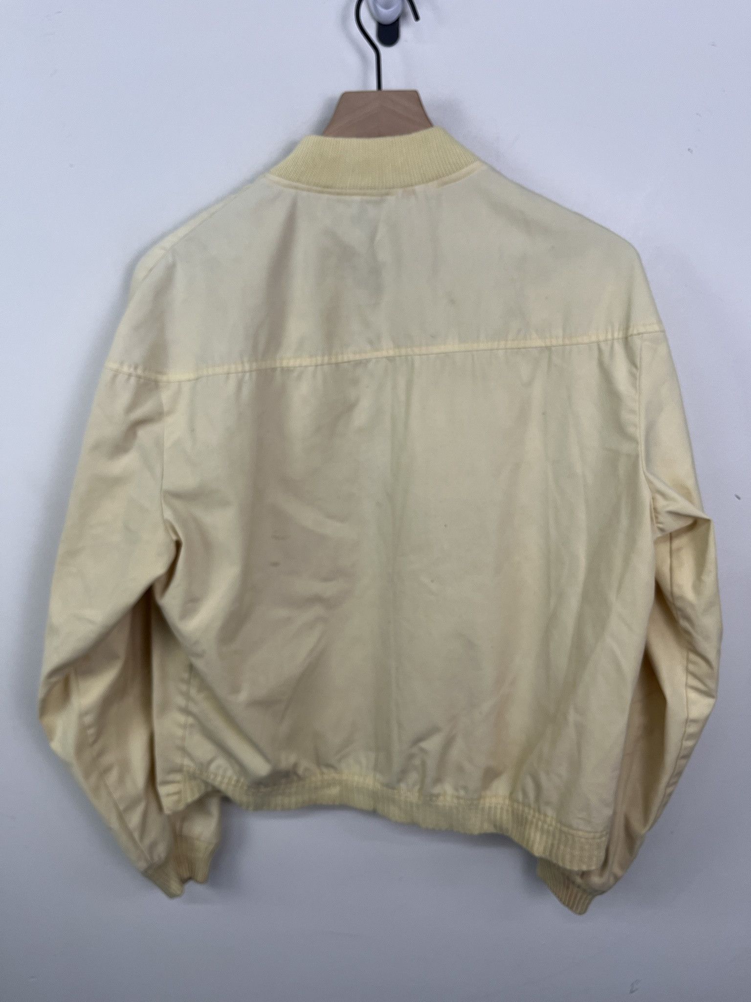 Vintage Vintage 80s Yellow Canvas Light Jacket Size M Size US M / EU 48-50 / 2 - 3 Thumbnail