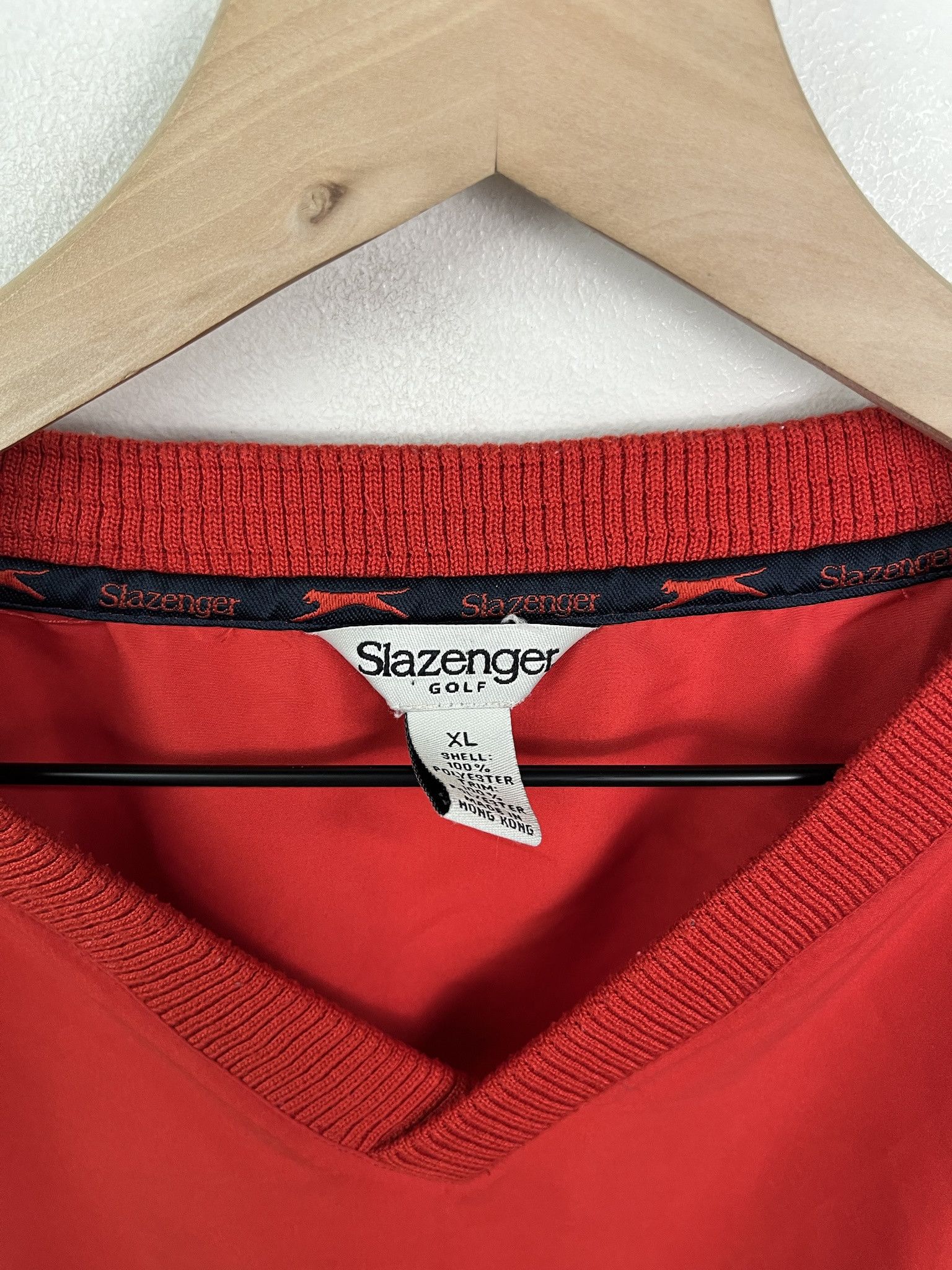 Callaway Vintage Y2K Red Golfing Pullover Windbreaker Light Summer jacket Size XL Size US XL / EU 56 / 4 - 2 Thumbnail