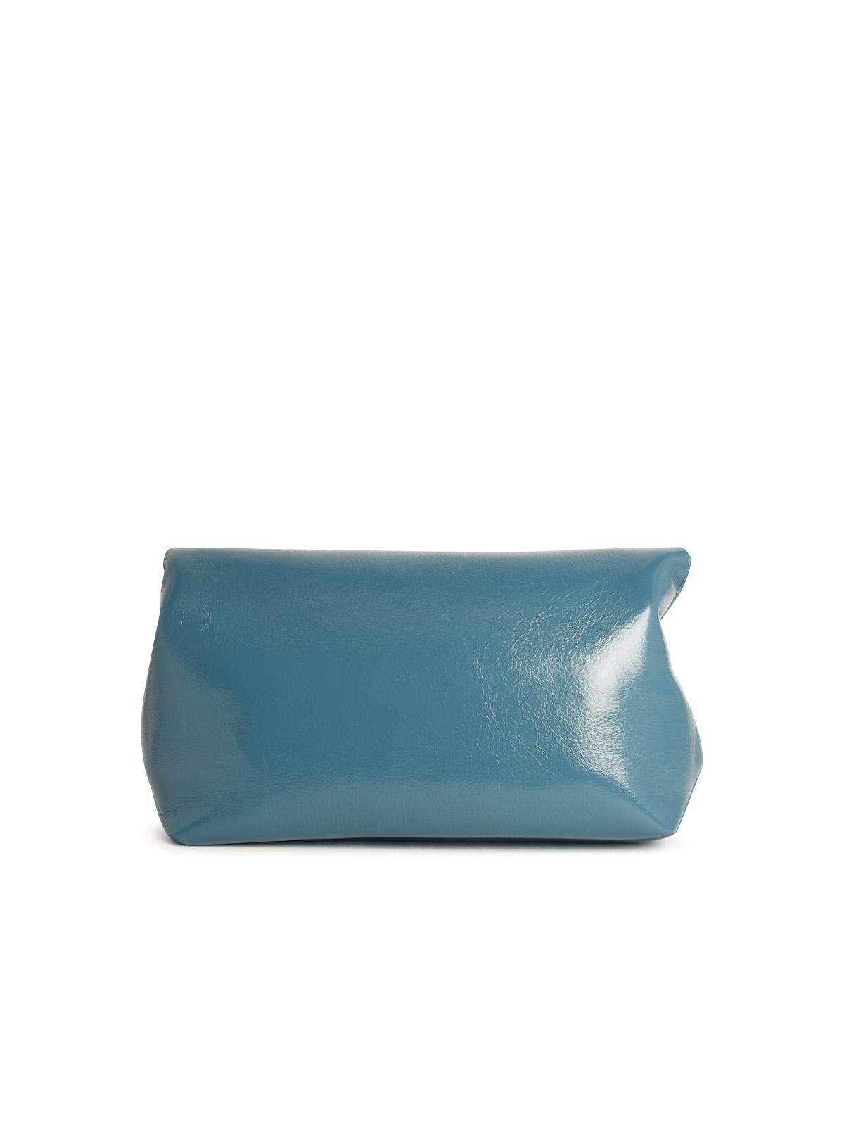 Jil Sander JIL SANDER 'Jewel' 'Ocean' Leather Clutch Size ONE SIZE - 3 Thumbnail
