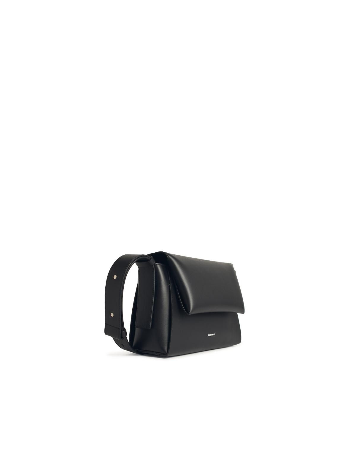 Jil Sander JIL SANDER Small 'Messenger' Black Leather Bag Size ONE SIZE - 2 Thumbnail