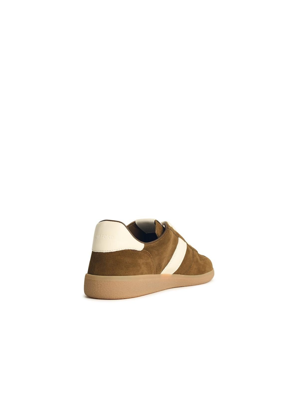 Tom Ford TOM FORD 'Archer' Brown Suede Sneakers Size US 7 / EU 40 - 3 Thumbnail