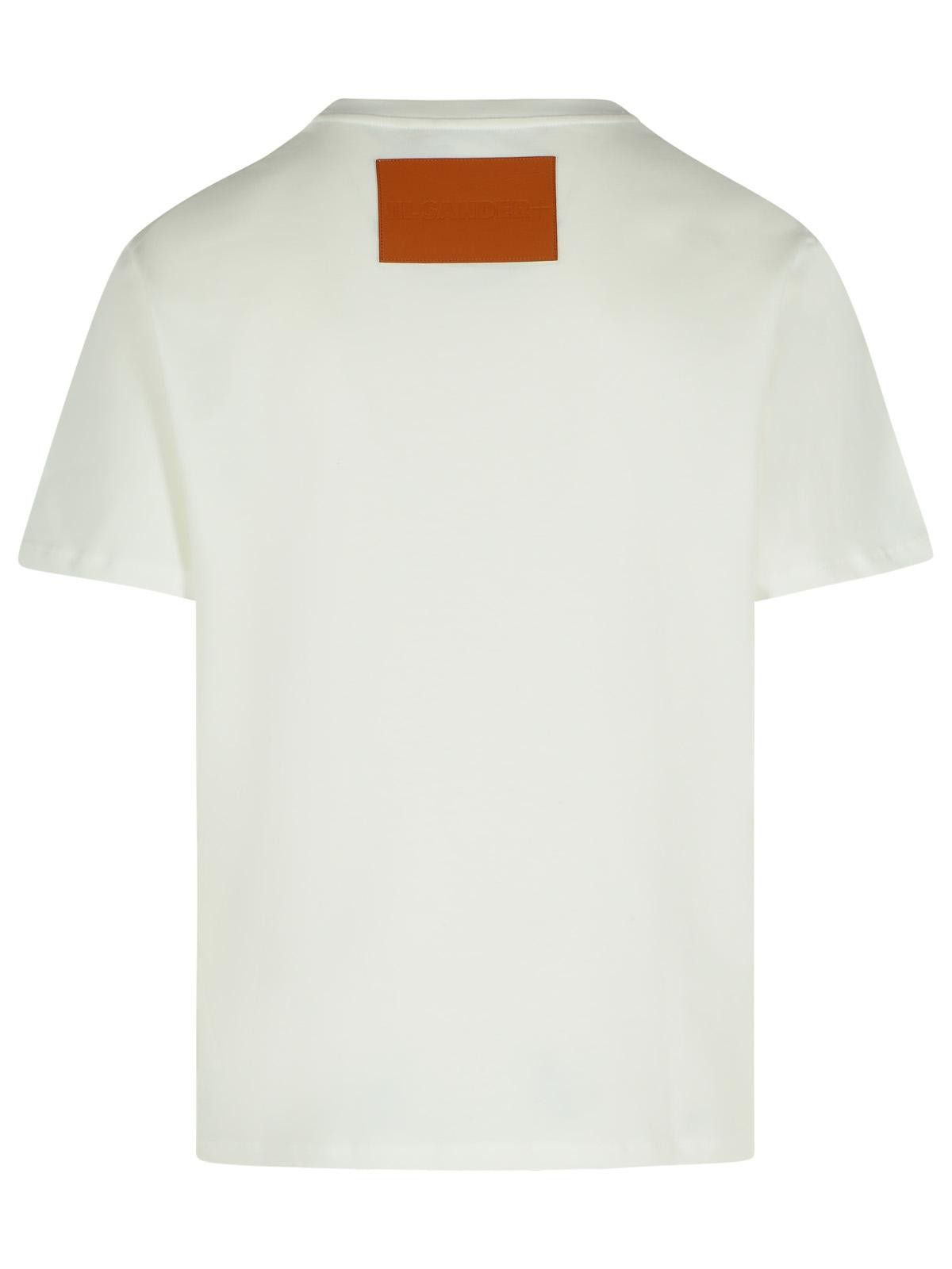 Jil Sander JIL SANDER White Cotton T-Shirt Size US XL / EU 56 / 4 - 3 Thumbnail
