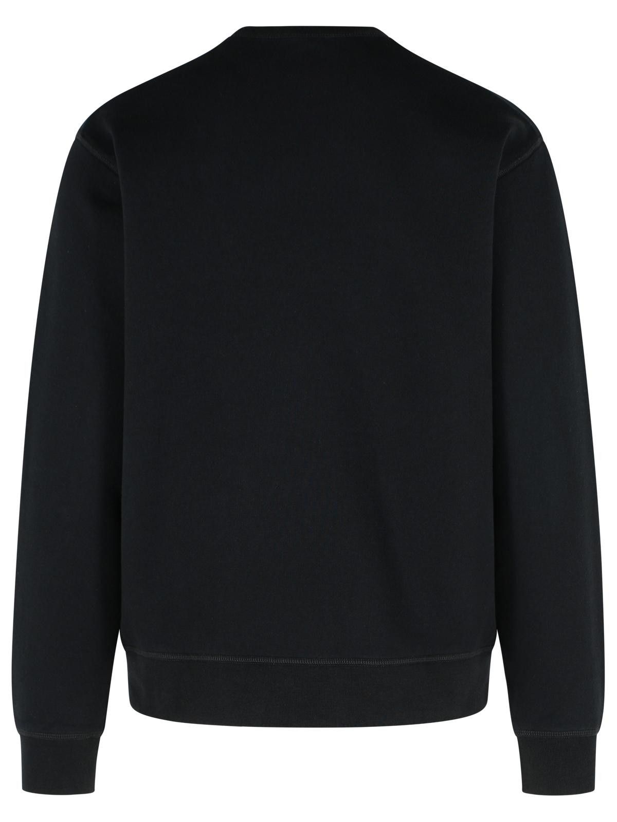 Dsquared2 DSQUARED2 Black Cotton Sweatshirt Size US XL / EU 56 / 4 - 3 Thumbnail
