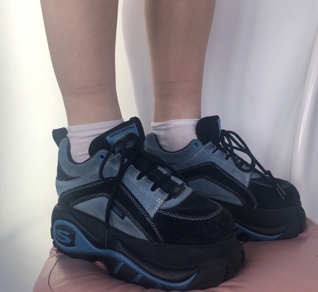 Skechers 90's Rare Chunky Platform Sketchers