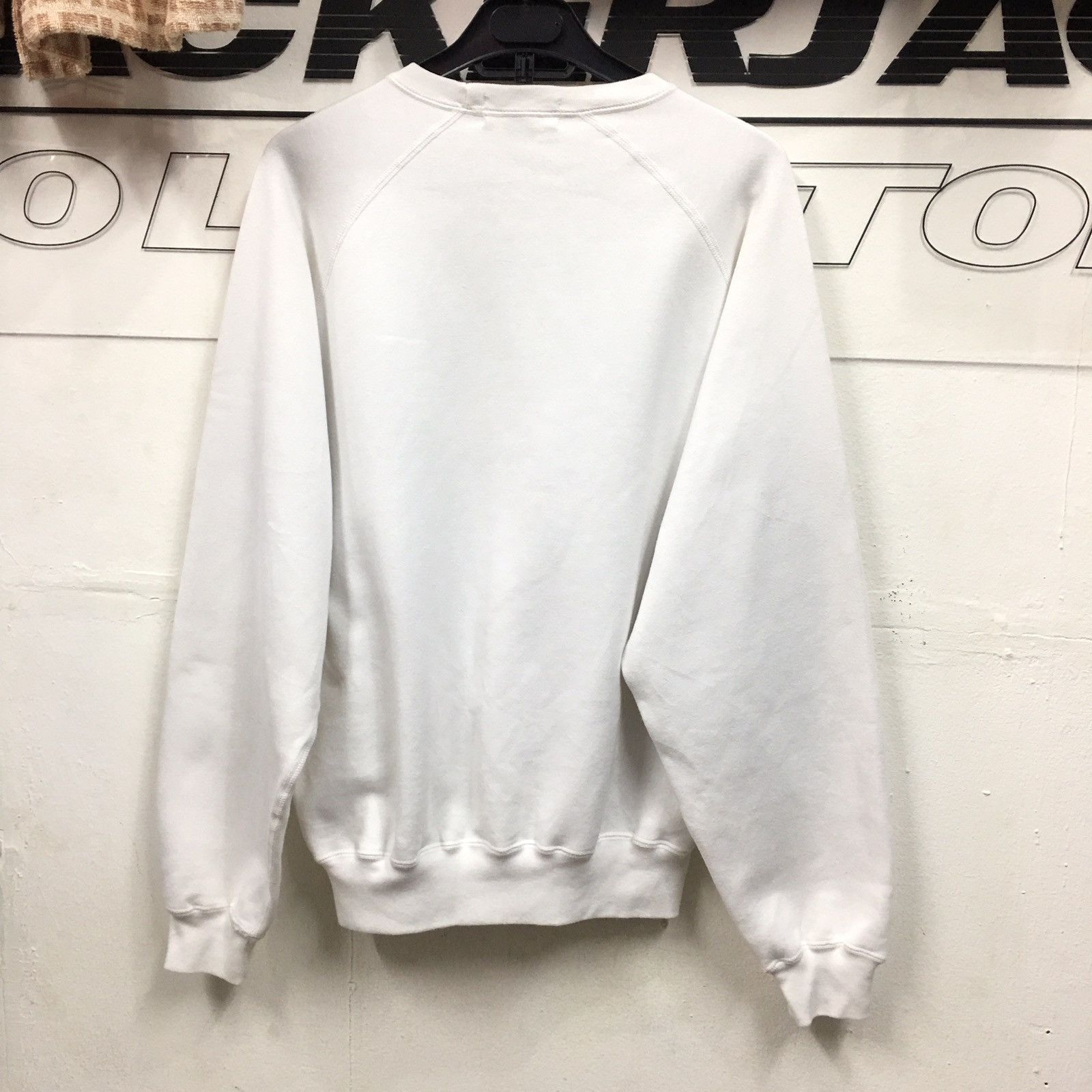 Polo Ralph Lauren Vintage Polo Bear Ralph Lauren White Sweater Size US M / EU 48-50 / 2 - 2 Thumbnail