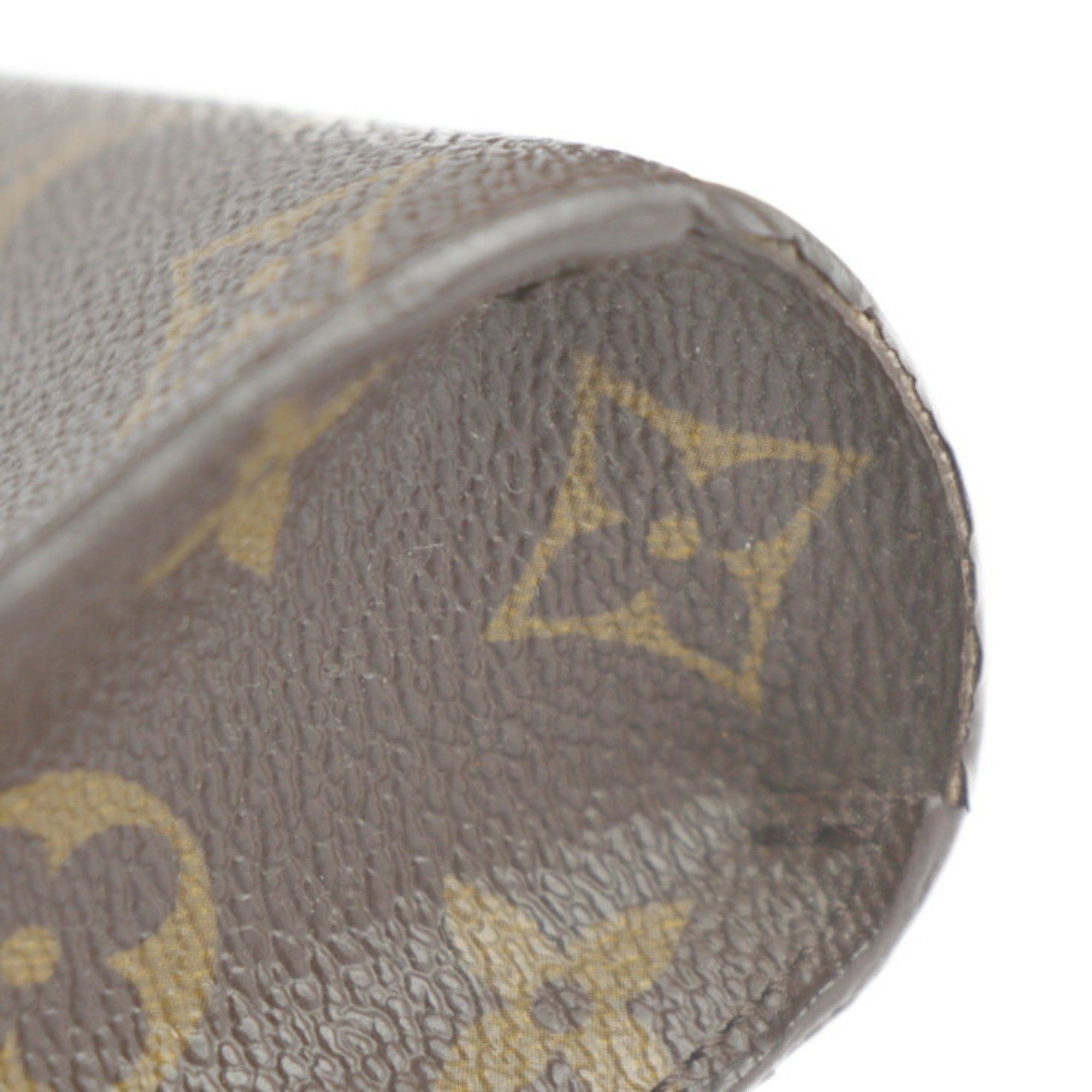 Louis Vuitton Louis Vuitton Portfolio Monogram Macassar Second Bag M40301 Leather Brown Black Clutch R2425073010105 Size ONE SIZE - 6 Thumbnail
