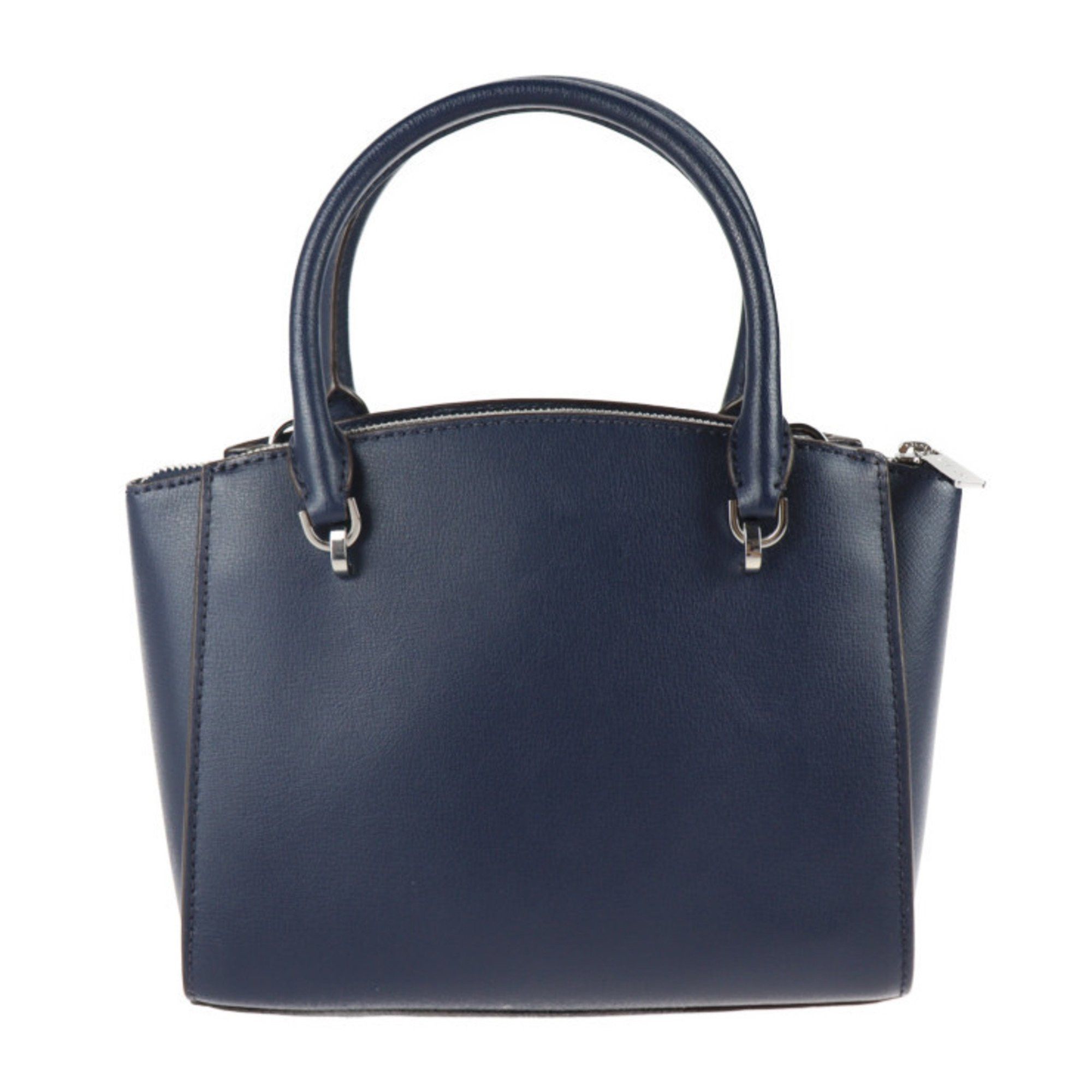 Michael Kors Michael Kors ELLIS Handbag 35H9SE0S1I Leather Navy Studs Chain Shoulder Bag Tote R2101103001005 Size ONE SIZE - 3 Thumbnail