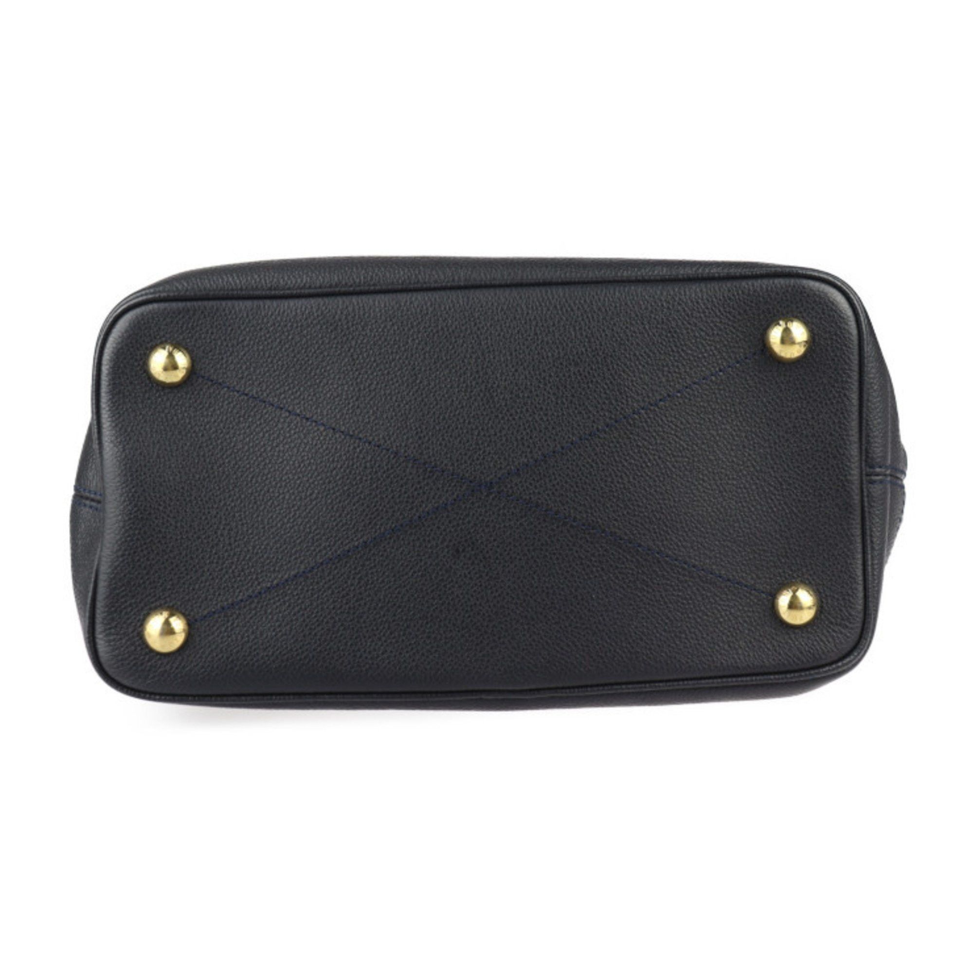 Louis Vuitton LOUIS VUITTON Citadines PM Monogram Empreinte Tote Bag M40517 Leather Black Shoulder R2419083007086 Size ONE SIZE - 5 Thumbnail