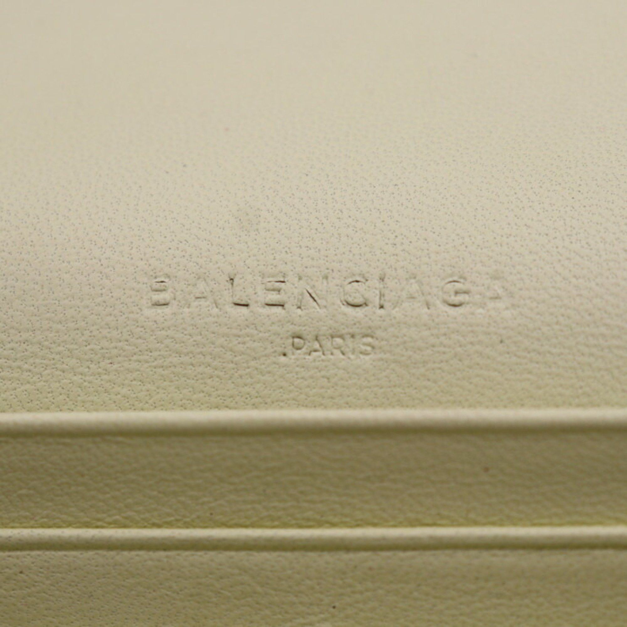 Balenciaga BALENCIAGA Classic Continental Wallet Long 354958 Leather Light Yellow Bi-fold R2130103001376 Size ONE SIZE - 10 Thumbnail