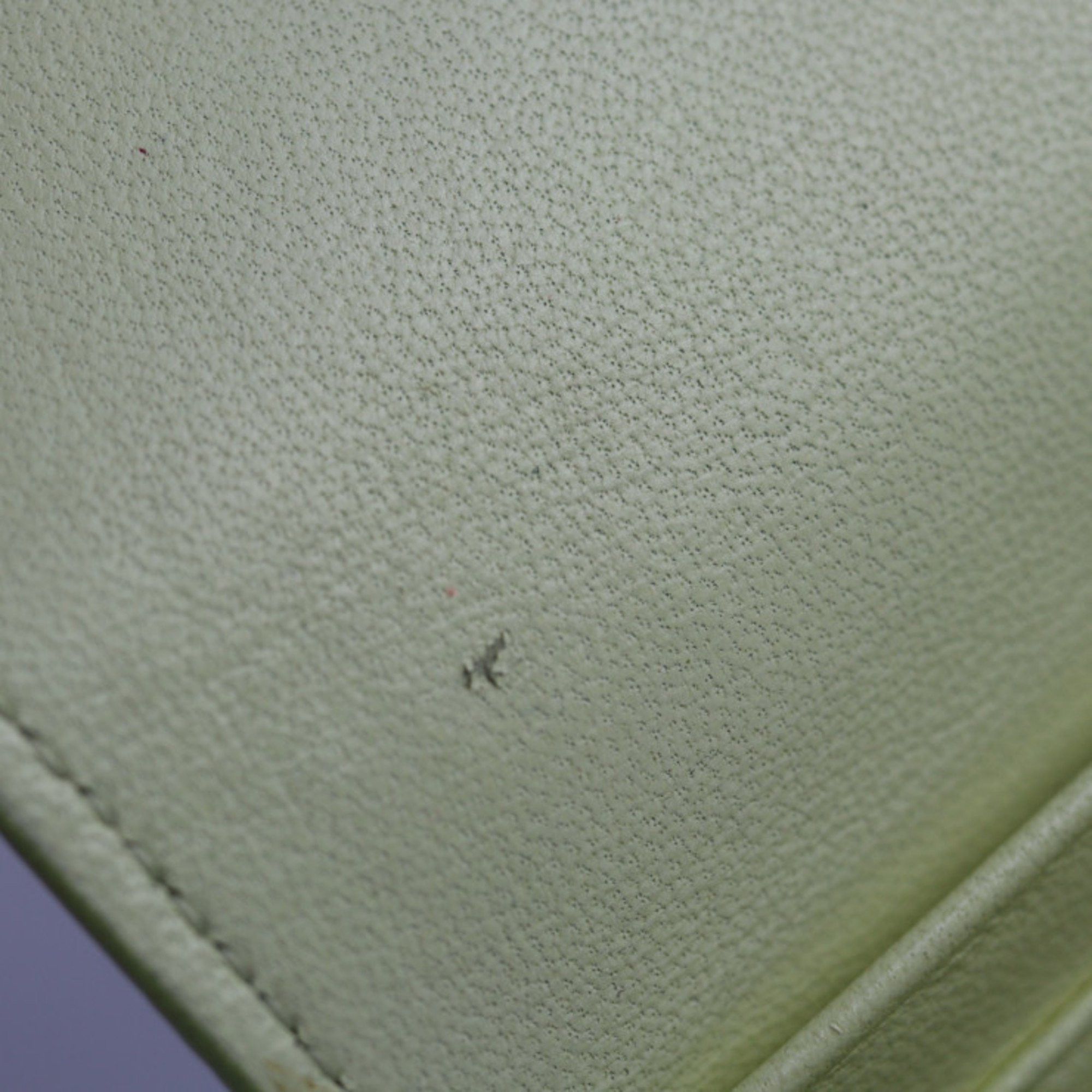 Balenciaga BALENCIAGA Classic Continental Wallet Long 354958 Leather Light Yellow Bi-fold R2130103001376 Size ONE SIZE - 9 Thumbnail