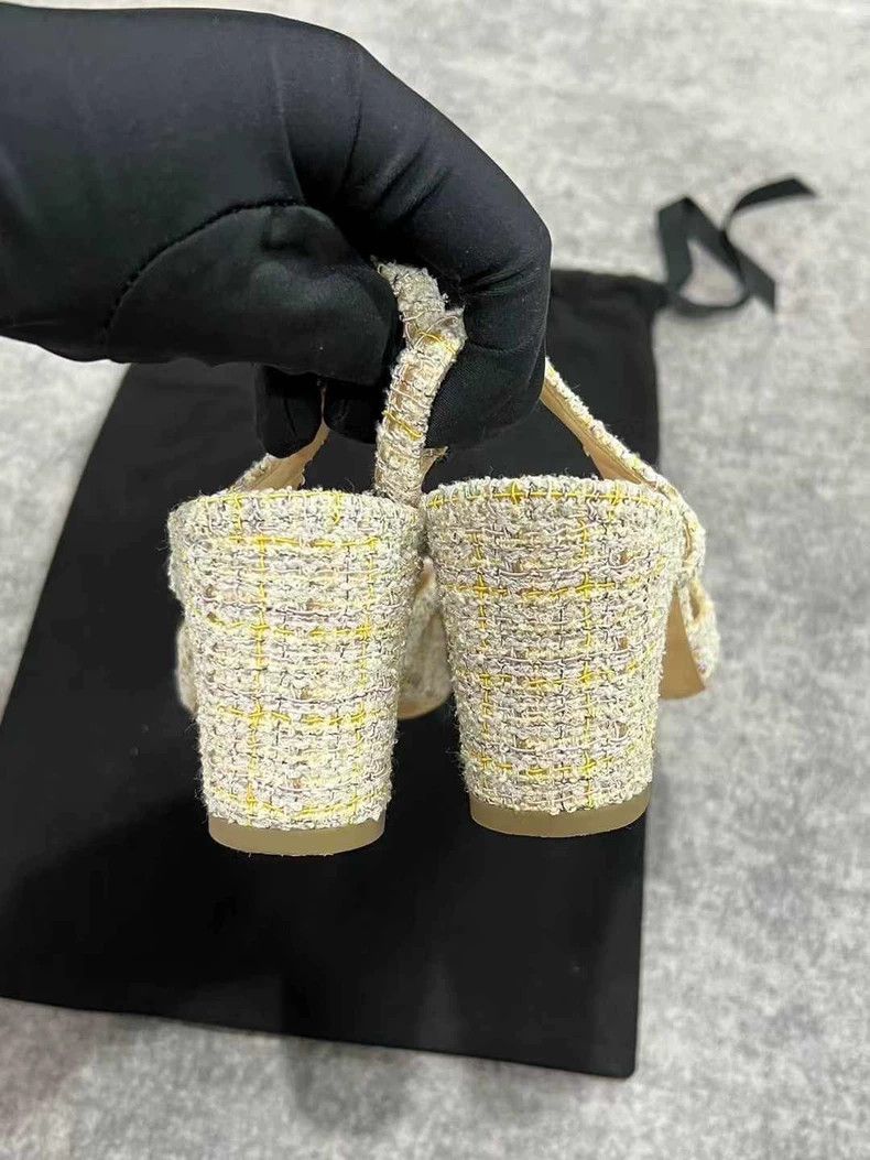 Chanel Chanel High Heels with Elegant Design Size US 7 / IT 37 - 5 Thumbnail