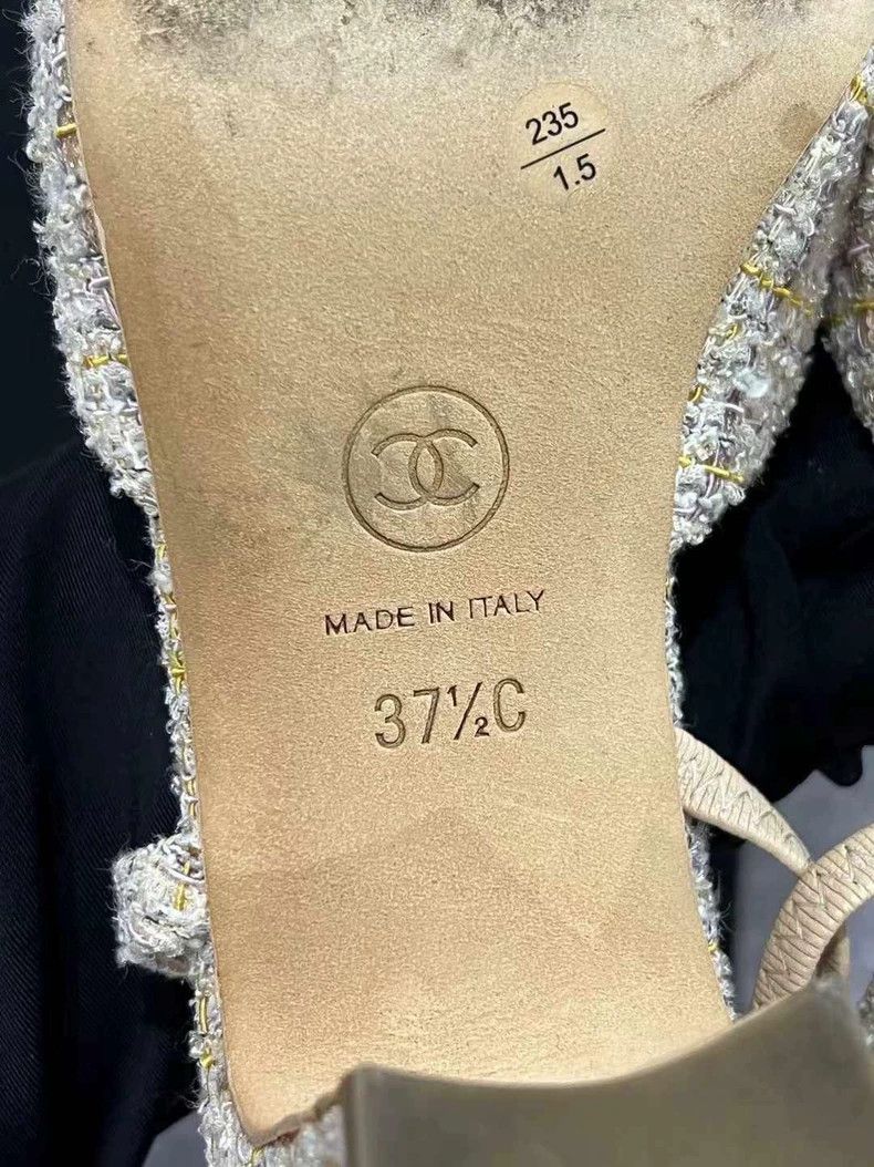 Chanel Chanel High Heels with Elegant Design Size US 7 / IT 37 - 7 Thumbnail