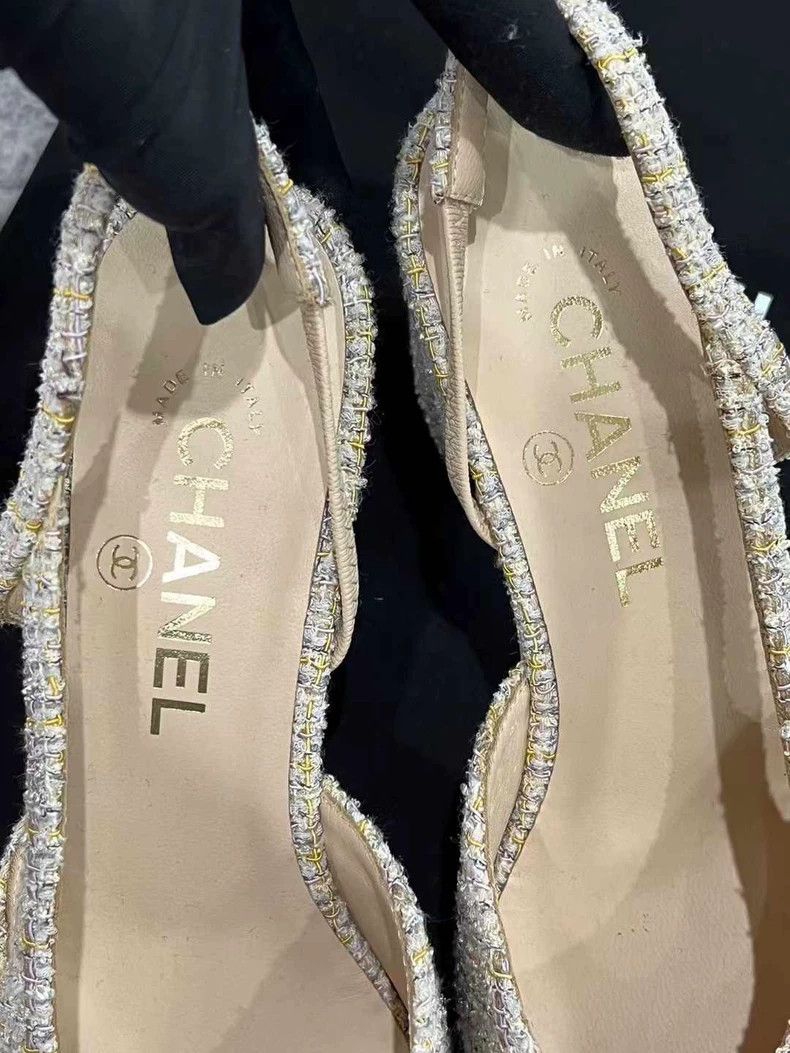 Chanel Chanel High Heels with Elegant Design Size US 7 / IT 37 - 6 Thumbnail