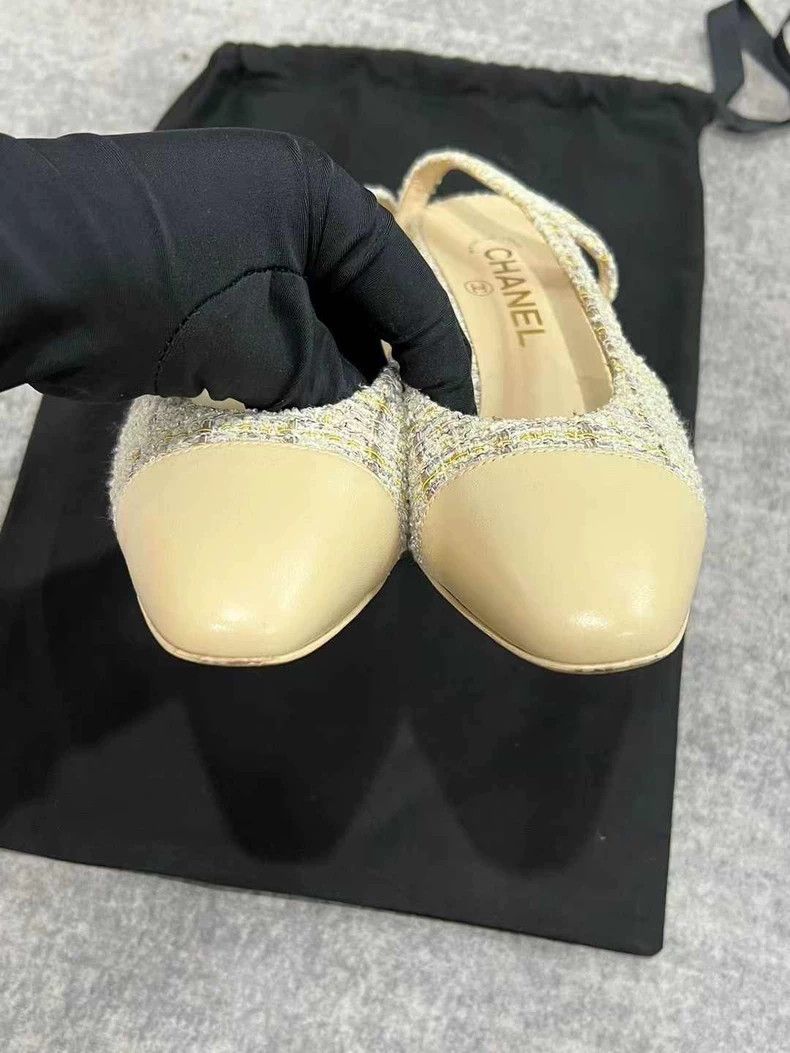 Chanel Chanel High Heels with Elegant Design Size US 7 / IT 37 - 4 Thumbnail