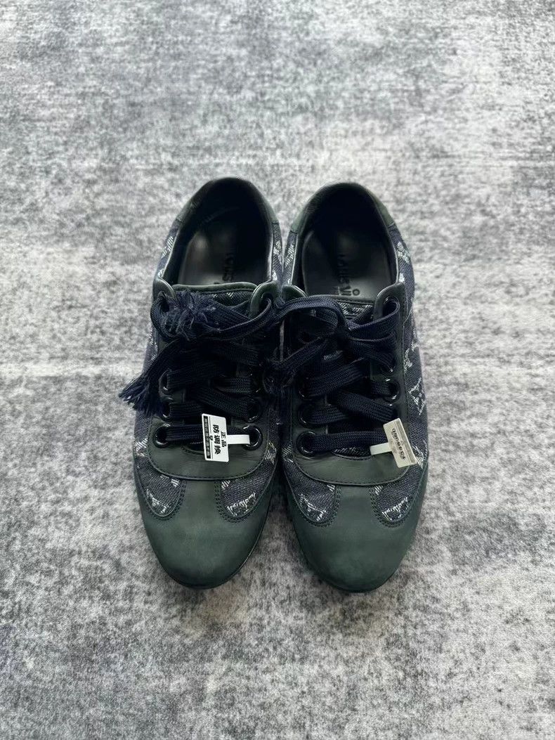 Louis Vuitton Louis Vuitton Patchwork Denim Sneakers Size US 6 / IT 36 - 2 Thumbnail