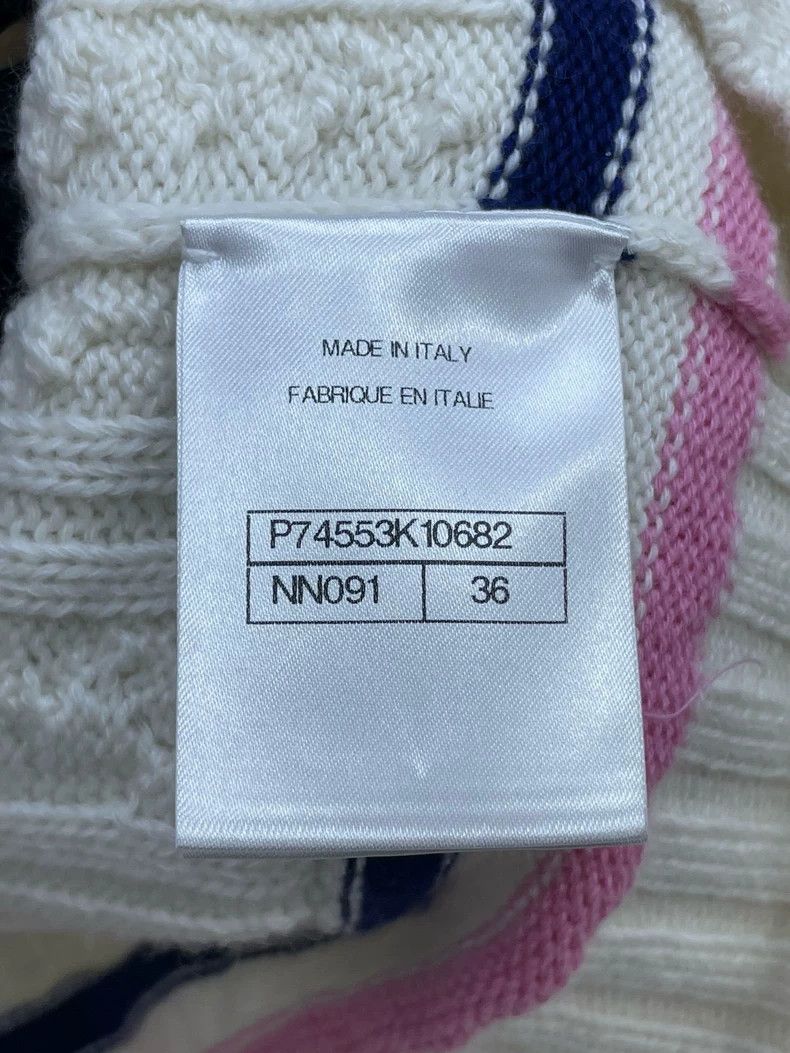 Chanel Chanel Color-Block Knitted Cardigan Size S / US 4 / IT 40 - 3 Thumbnail