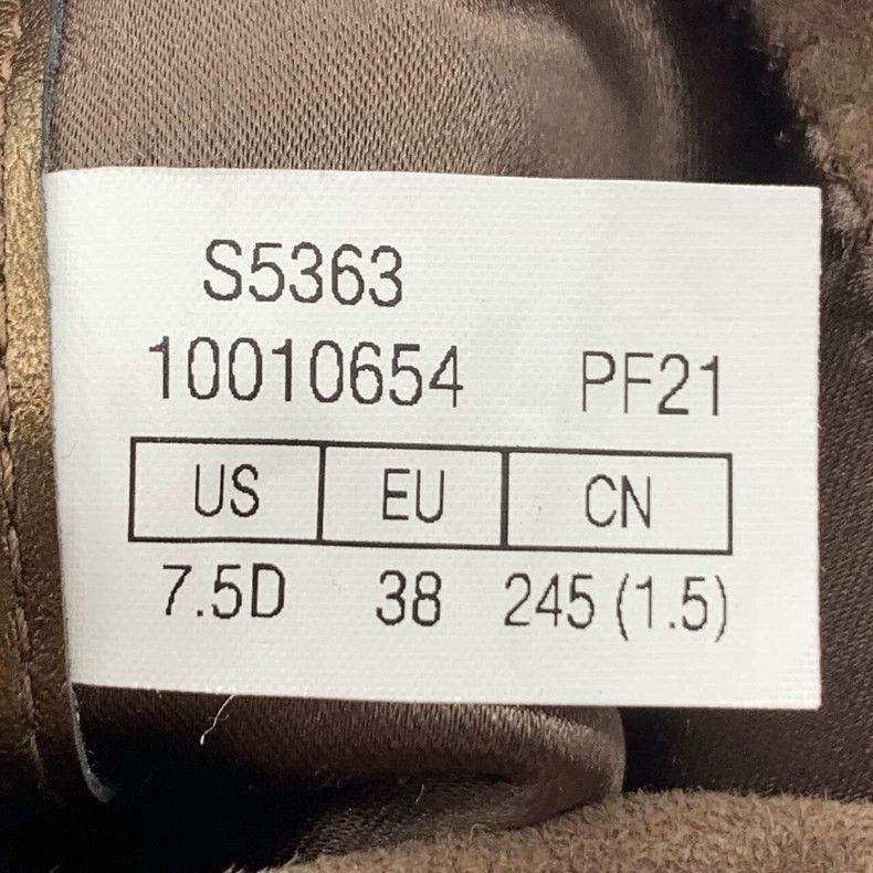 Jimmy Choo Stuart Weitzman Brown Suede Pointed Heels Size US 8 / IT 38 - 7 Thumbnail