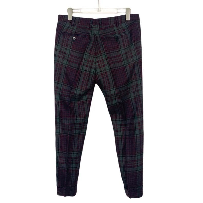 Valentino Valentino Plaid Wool Trousers Size 46 Size 42" / US 20 - 2 Thumbnail