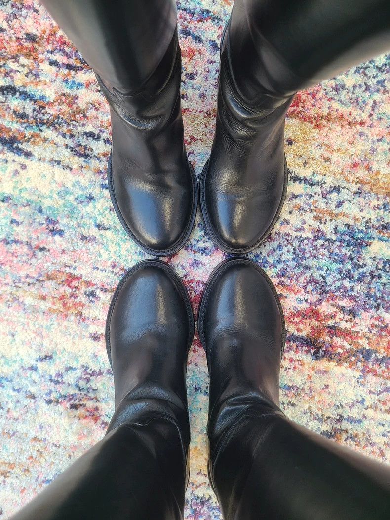 Ann Demeulemeester Ann Demeulemeester Black Riding Boots Size US 6 / IT 36 - 4 Thumbnail