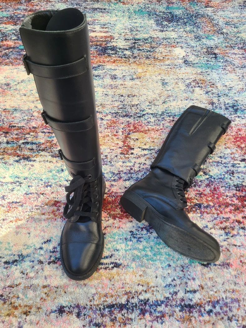 Ann Demeulemeester Ann Demeulemeester Women's Long Boots Size US 6 / IT 36 - 2 Thumbnail