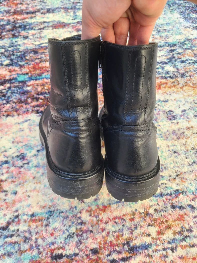 Ann Demeulemeester Ann Demeulemeester Black Combat Boots Size US 8 / IT 38 - 5 Thumbnail