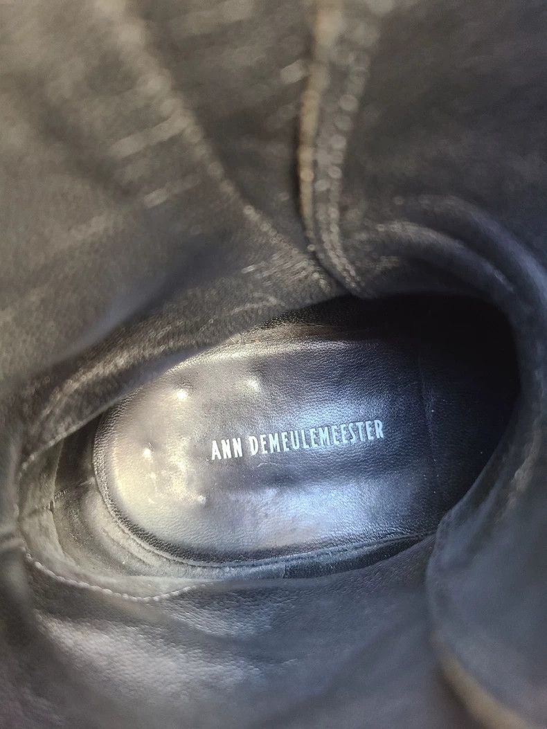 Ann Demeulemeester Ann Demeulemeester Black Combat Boots Size US 8 / IT 38 - 7 Thumbnail