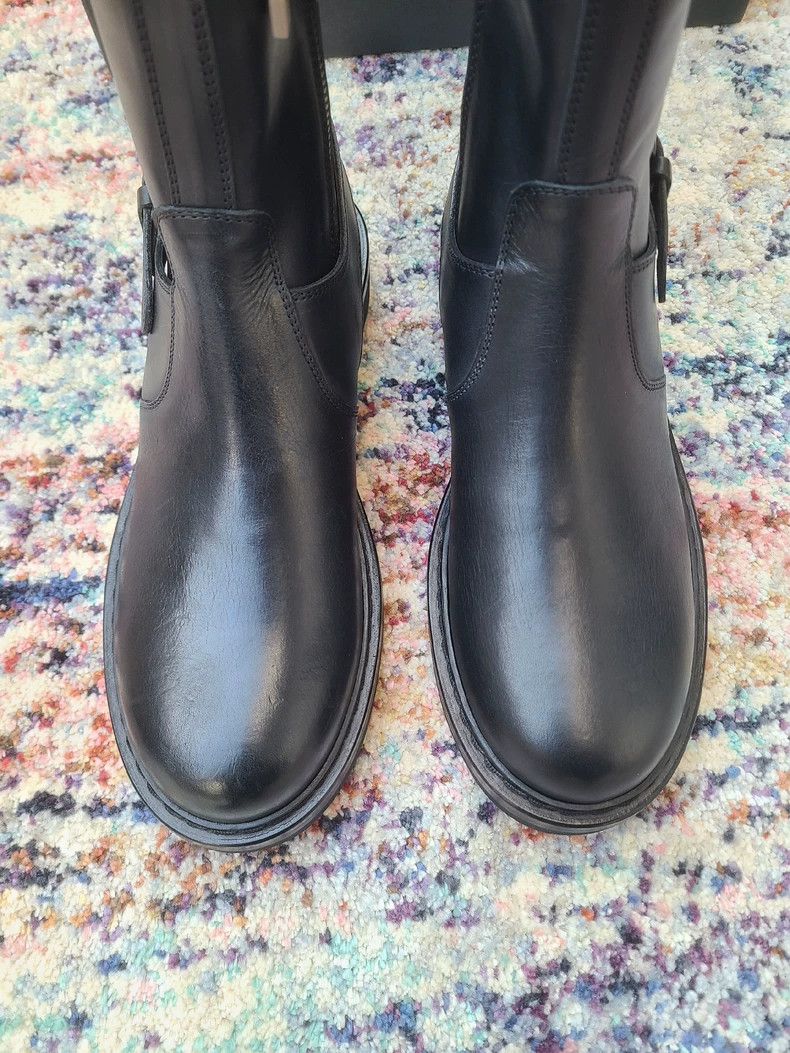 Ann Demeulemeester Ann Demeulemeester Black Leather Boots Size US 9 / IT 39 - 2 Thumbnail