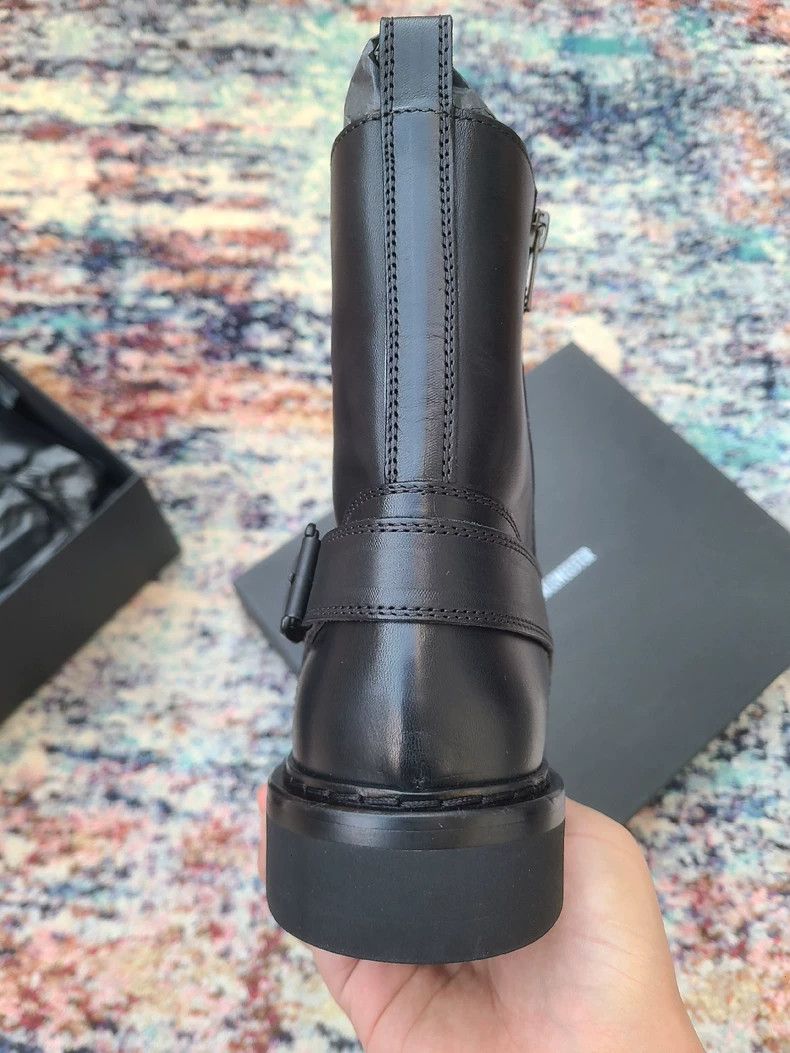 Ann Demeulemeester Ann Demeulemeester Black Leather Boots Size US 9 / IT 39 - 5 Thumbnail