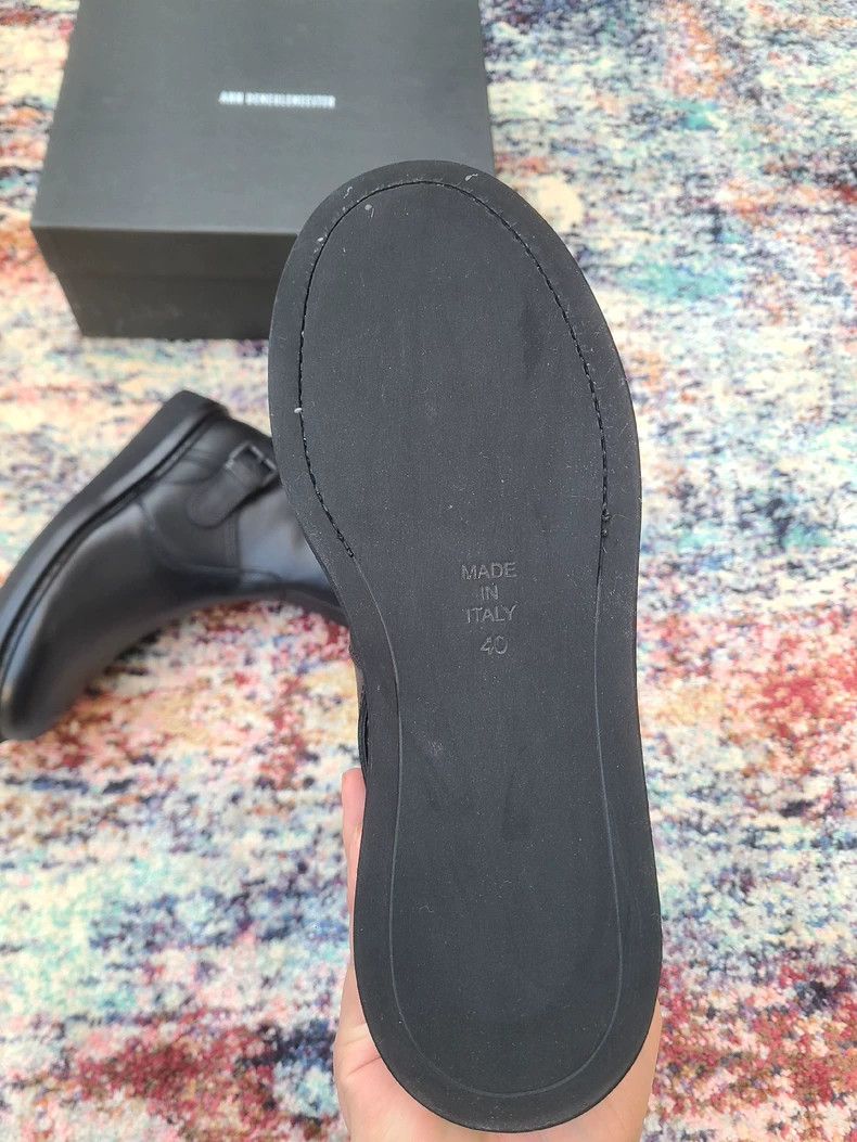 Ann Demeulemeester Ann Demeulemeester Black Leather Boots Size US 9 / IT 39 - 6 Thumbnail