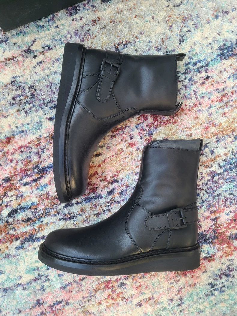 Ann Demeulemeester Ann Demeulemeester Black Leather Boots Size US 9 / IT 39 - 4 Thumbnail