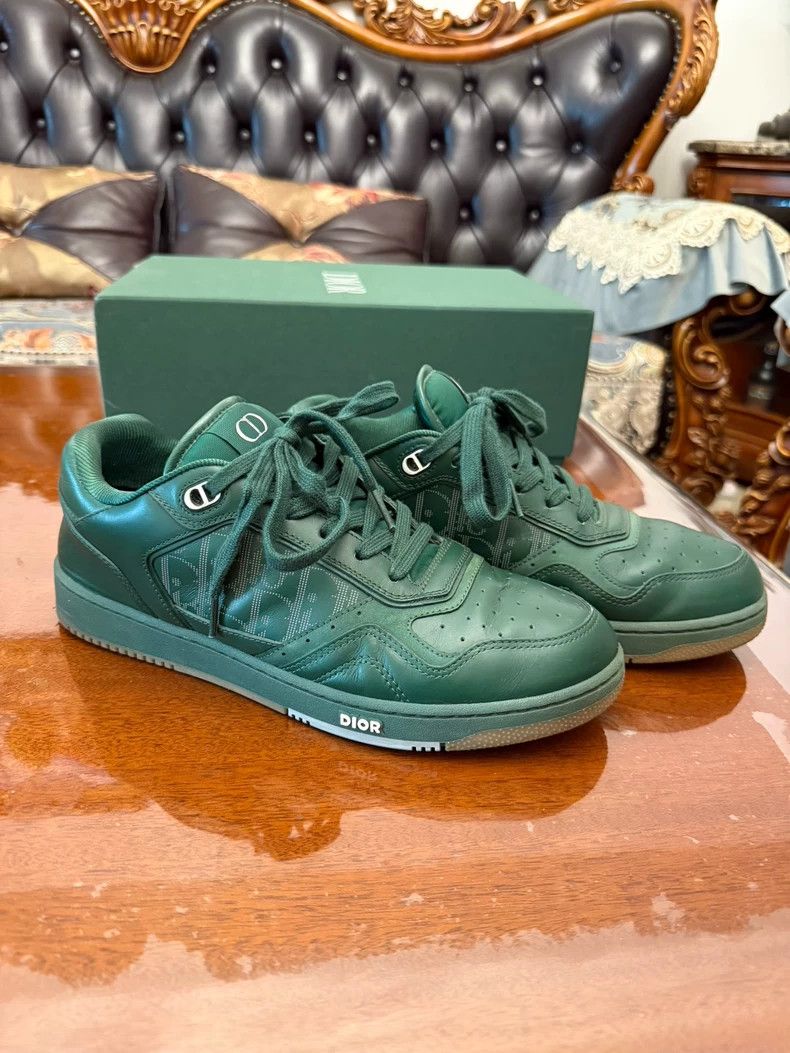 DIOR Men's Sneakers Limited Edition Green
