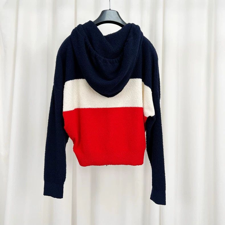 Celine Celine Color Block Zip-Up Hoodie Jacket Size S / US 4 / IT 40 - 2 Thumbnail