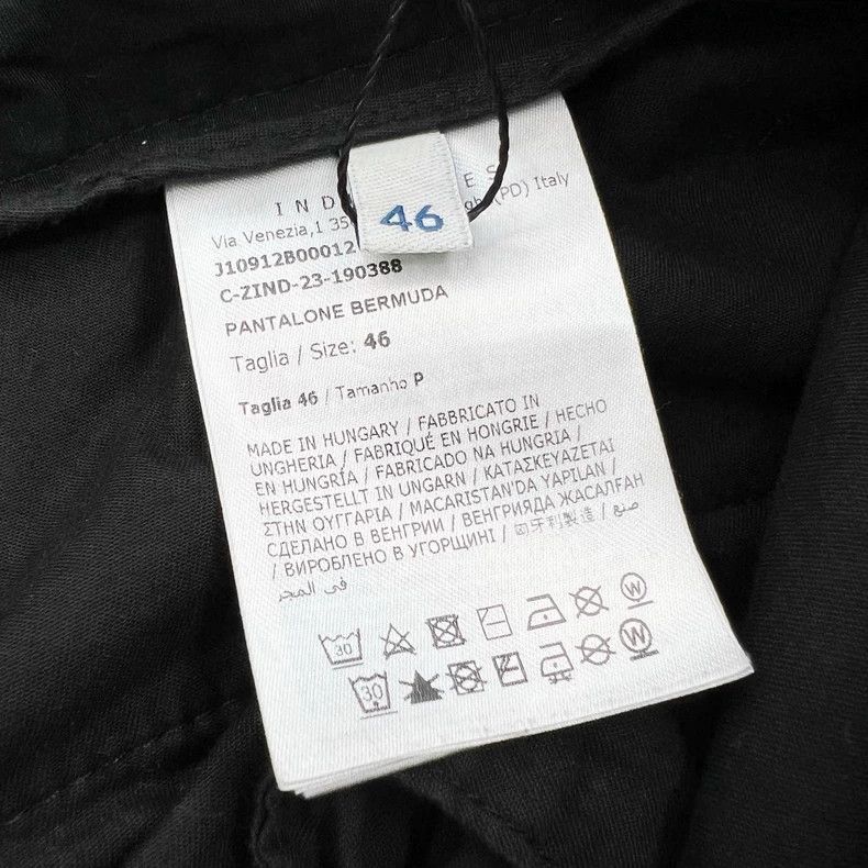 Moncler Moncler Black Embroidered Logo Nylon Shorts Size 42" / US 20 - 6 Thumbnail