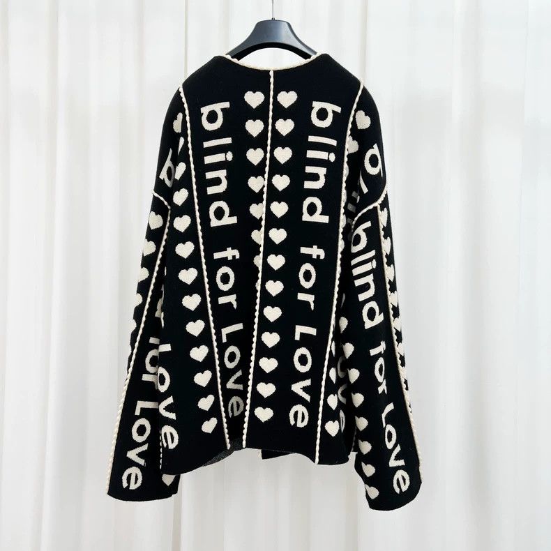 Gucci Gucci Embroidered Cashmere Knit Cardigan Size ONE SIZE - 2 Thumbnail