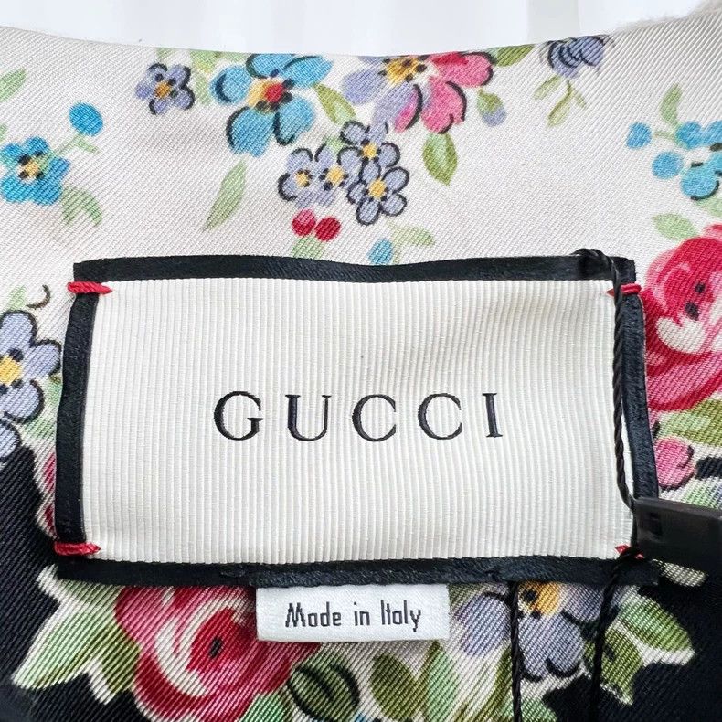 Gucci Gucci Embroidered Cashmere Knit Cardigan Size ONE SIZE - 7 Thumbnail