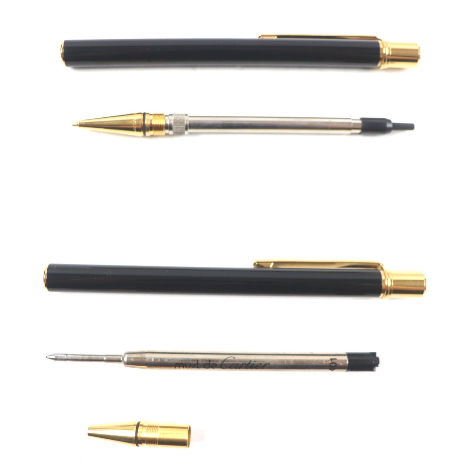 Cartier Cartier Cartier Must de Cartier Twist-style 2way Writing Instrument Set Metal Other DUTY FREE for USA Size ONE SIZE - 4 Thumbnail