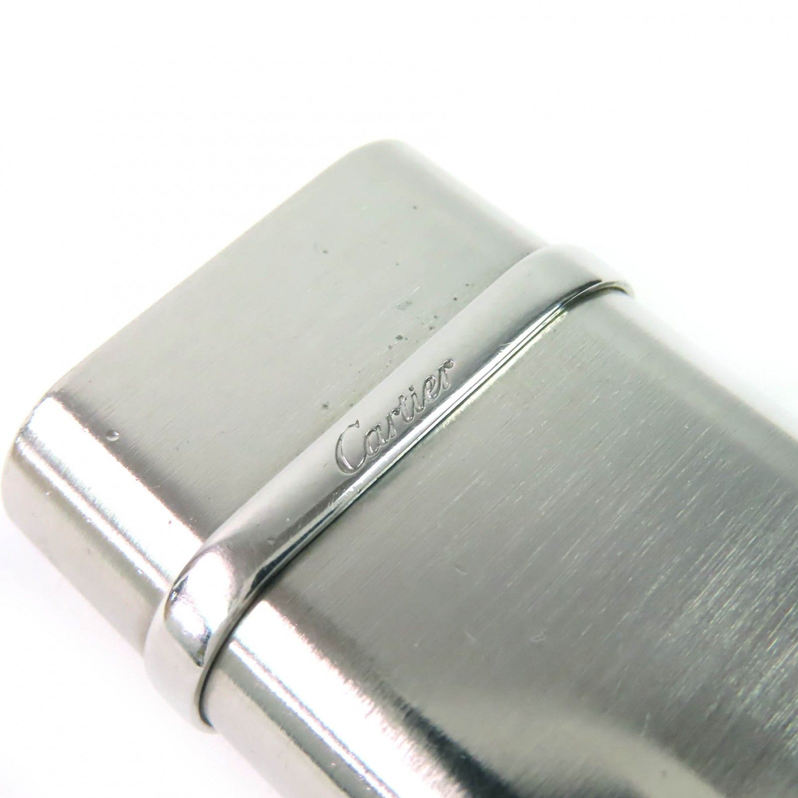 Cartier Cartier Cartier Godron Oval Roller Lighter Metal Lighter DUTY FREE for USA Size ONE SIZE - 7 Thumbnail