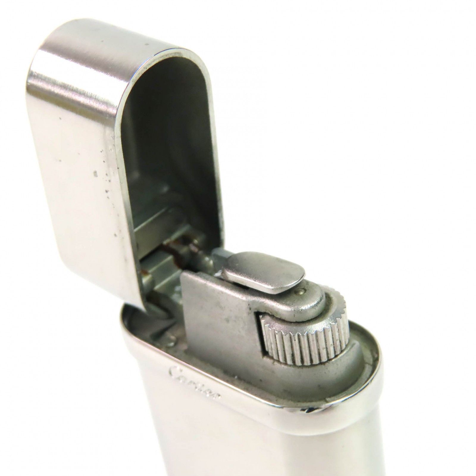 Cartier Cartier Cartier Godron Oval Roller Lighter Metal Lighter DUTY FREE for USA Size ONE SIZE - 5 Thumbnail