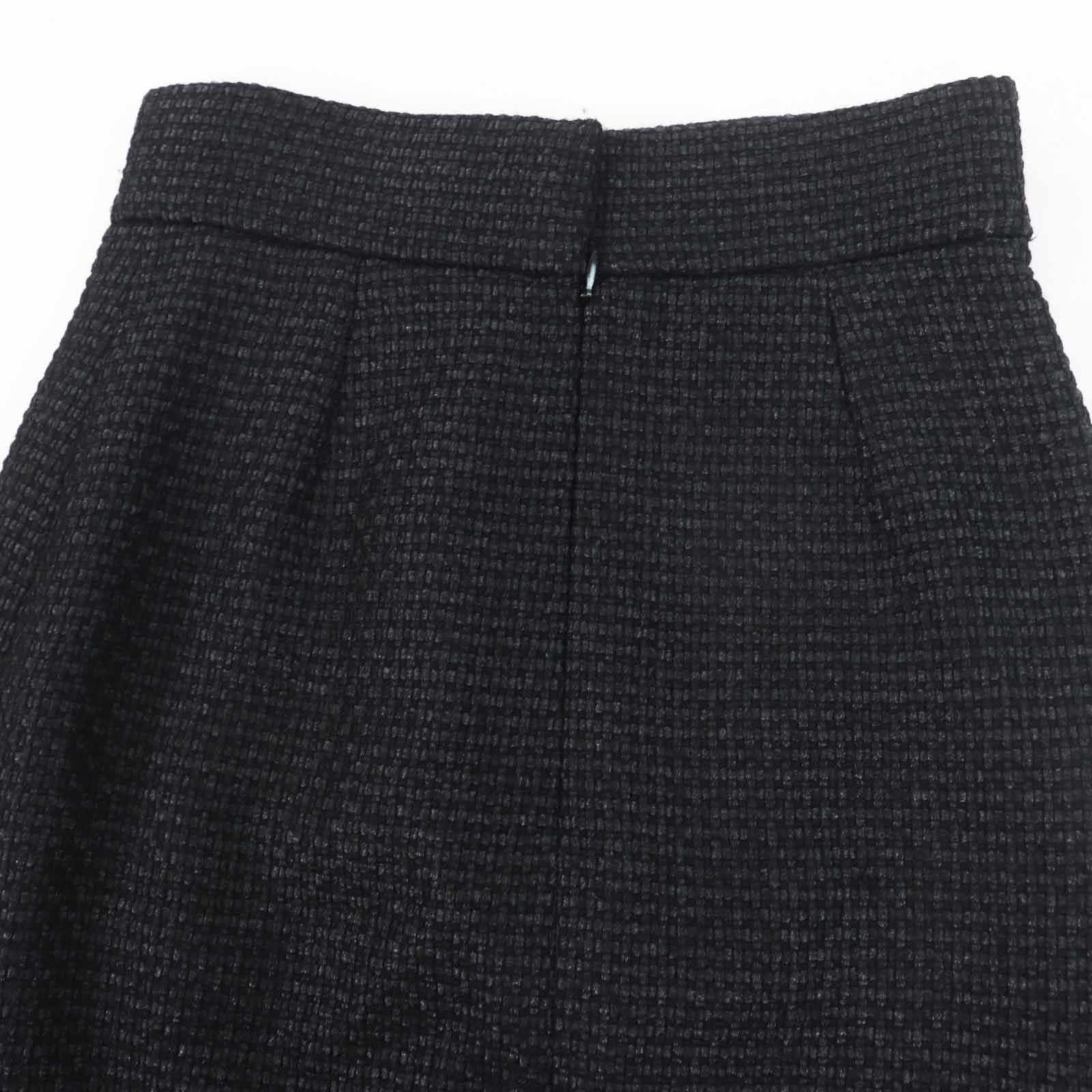 Chanel Chanel Chanel COCO Mark Tweed Wool Skirt Others Skirts P36751 Size ONE SIZE - 4 Thumbnail