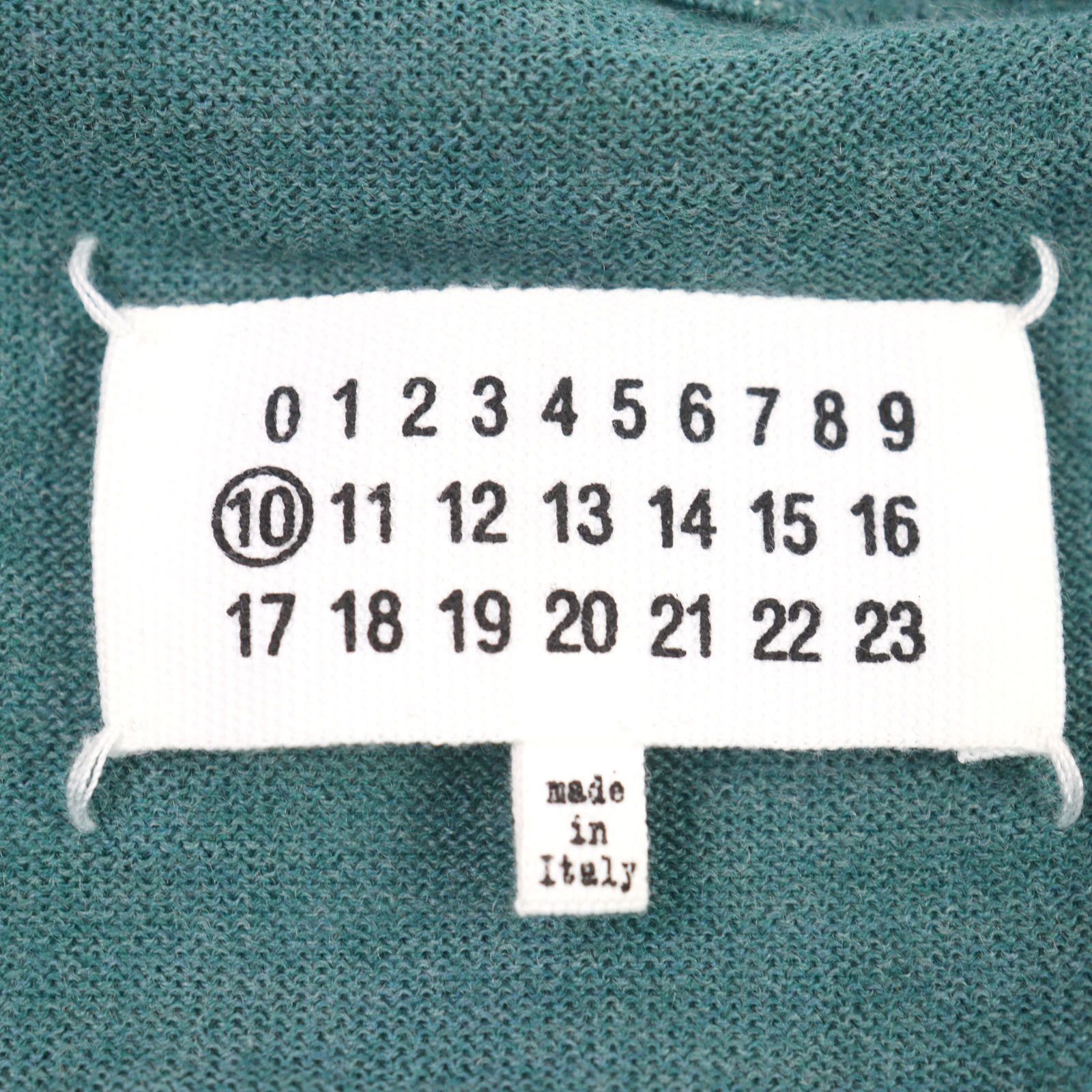 Maison Margiela Maison Martin Margiela Maison Margiela 10 Icon Stitch CrewNeck Sweater Wool Knit Natural Material Tops S50HA0908 Size ONE SIZE - 5 Thumbnail