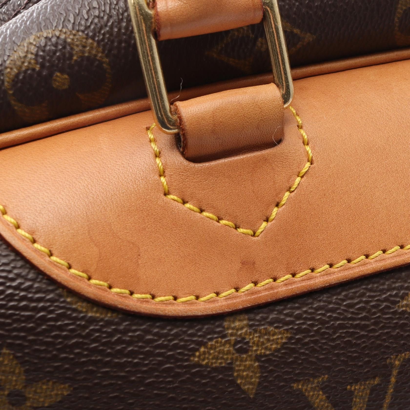 Louis Vuitton Louis Vuitton Louis Vuitton Deauville Monogram Handbag Canvas Handbag M47270 Size ONE SIZE - 7 Thumbnail