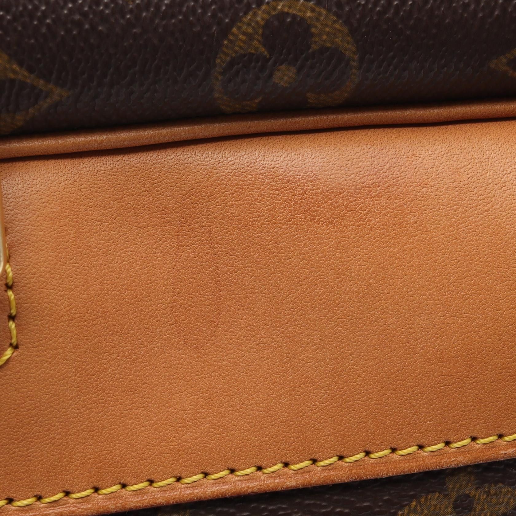 Louis Vuitton Louis Vuitton Louis Vuitton Deauville Monogram Handbag Canvas Handbag M47270 Size ONE SIZE - 8 Thumbnail
