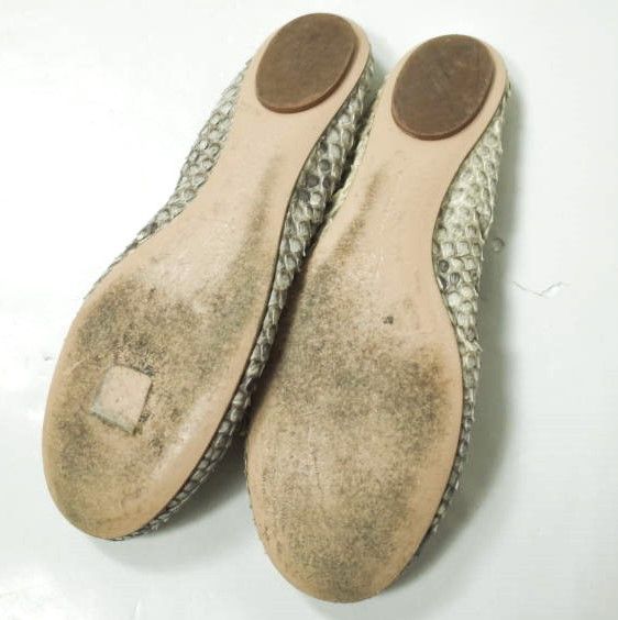 Other Other Gianvito Rossi AUDREY Python Ballet Shoes Leather Shoes G21785 DUTY FREE for USA Size ONE SIZE - 9 Thumbnail