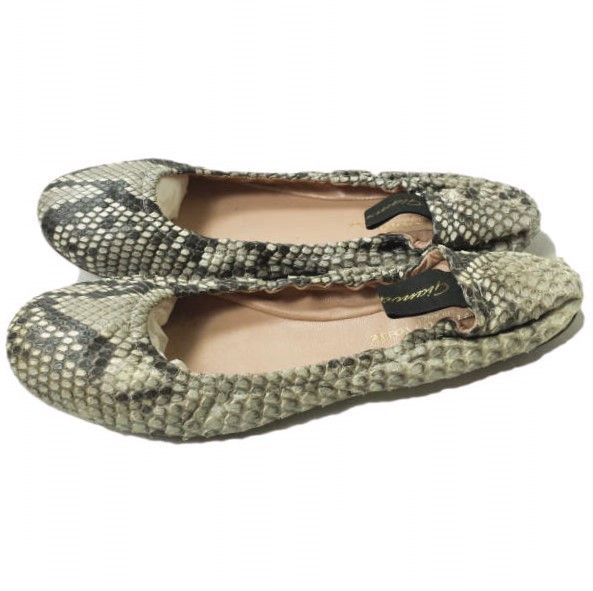 Other Other Gianvito Rossi AUDREY Python Ballet Shoes Leather Shoes G21785 DUTY FREE for USA Size ONE SIZE - 2 Thumbnail
