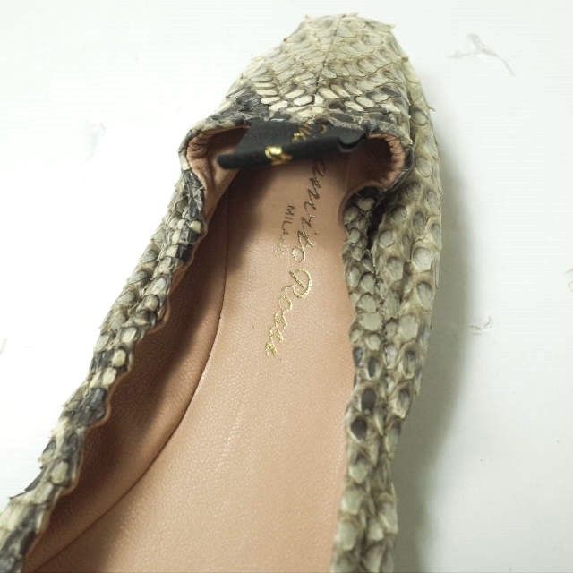 Other Other Gianvito Rossi AUDREY Python Ballet Shoes Leather Shoes G21785 DUTY FREE for USA Size ONE SIZE - 6 Thumbnail
